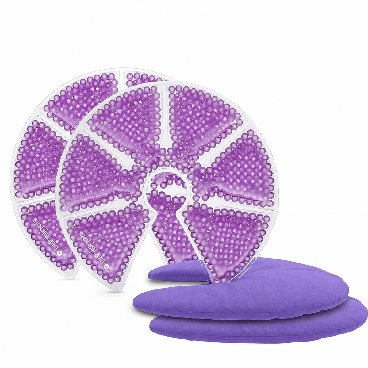 Hot and Cold Breast-Pads with Soft Covers