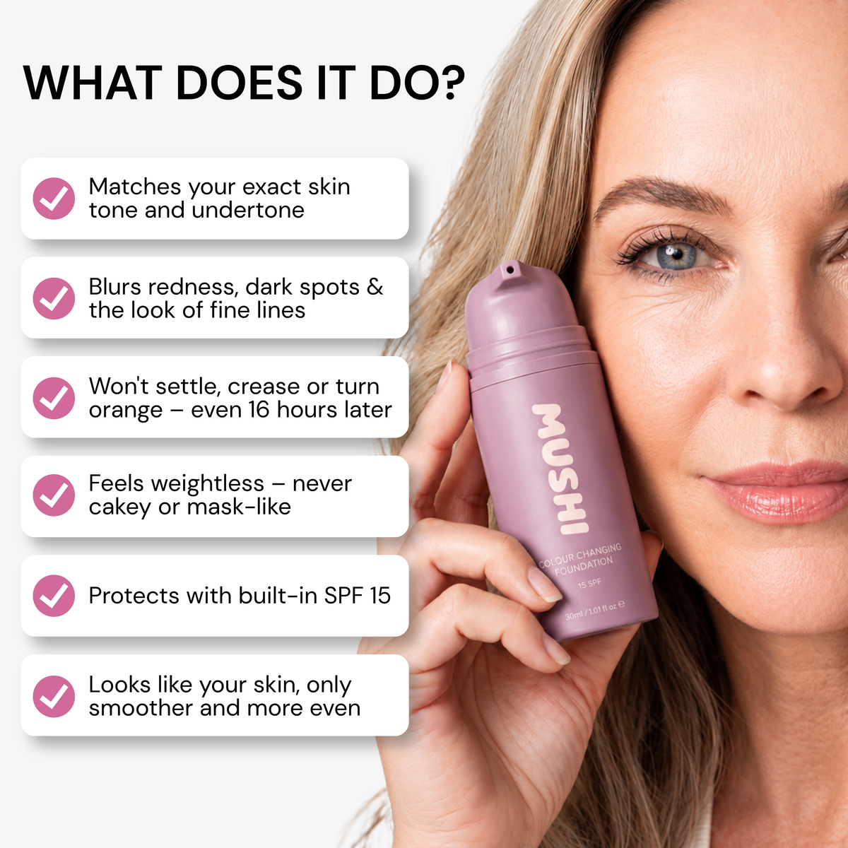 Reverse-ageing Adaptive Foundation